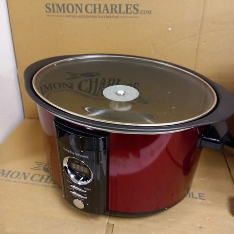 MORPHY RICHARDS SEAR AND STEW DIGITAL SLOW COOKER 6.5L