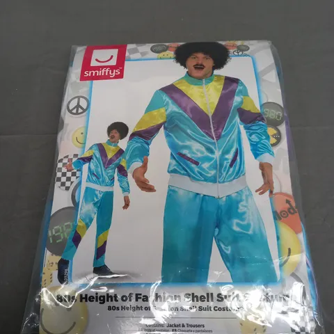 SMIFFYS 80'S HEIGHT OF FASHION SHELL SUIT COSTUME SIZE XL