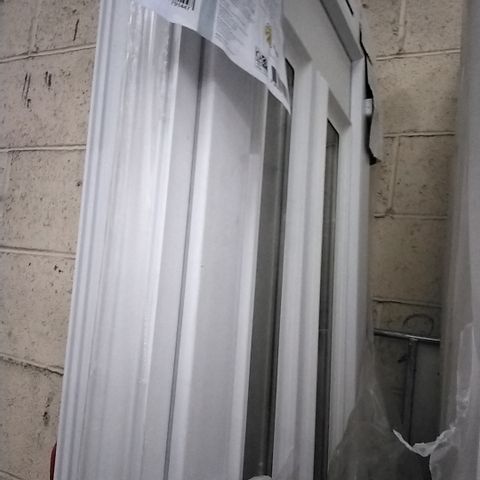 PVCU 4 PANEL GLAZED lef5 HAND OPENING FRONT DOOR 2055 × 840MM 