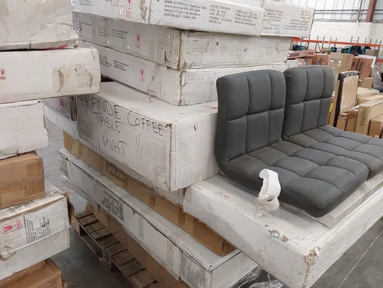 PALLET OF ASSORTED FURNITURE PARTS