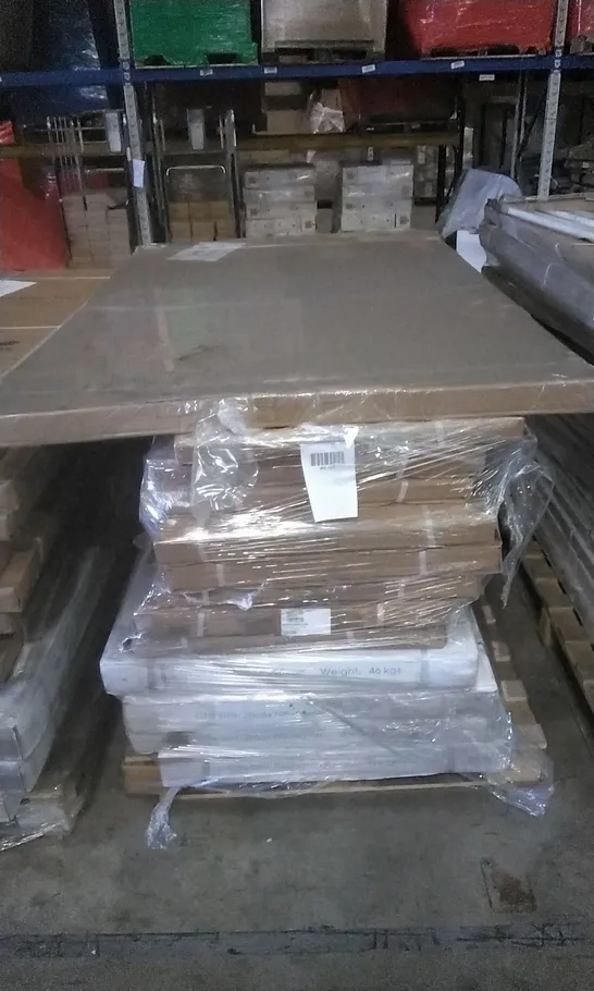 PALLET OF APPROX 13 ASSORTED SHOWER SCREENS TO INCLUDE TRINITY PREMIUM, AQUALINE AND NOVA