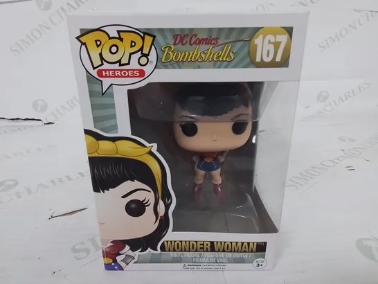 POP HEROES DC COMICS BOMBSHELLS WONDER WOMEN VINYL FIGURINE - 167