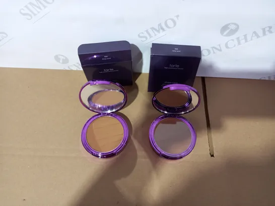 LOT OF 2 TARTE SHAPE TAPE PRESSED POWDER MAKEUP