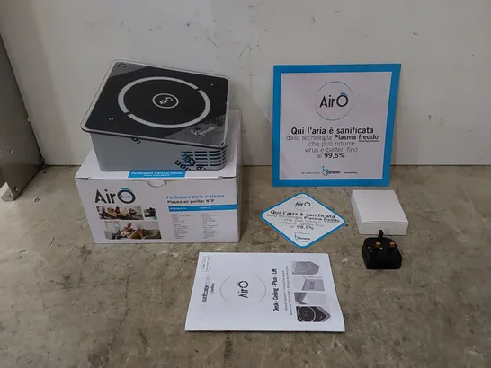 BOXED AIRO' DESK AIR PURIFIER BY BARALDI - BLACK