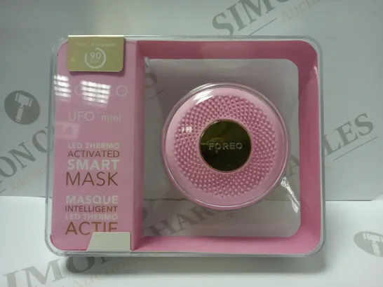 FOREO UFO MINI SMART MASK LED THERMO TREATMENT DEVICE - PEARL PINK