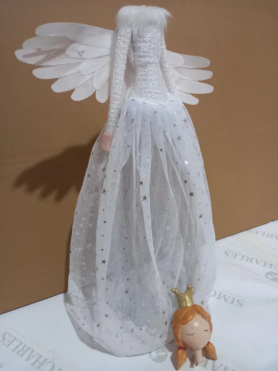 50CM BATTERY OPERATED WHITE ANGEL RRP £29.99