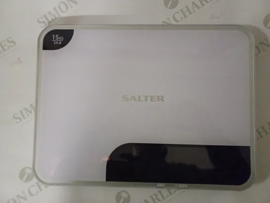 SALTER MAX 15KG KITCHEN SCALE 1079