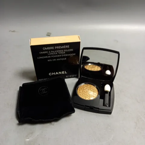 BOXED CHANEL LONGWEAR POWDER EYESHADOW OR ANTIQUE