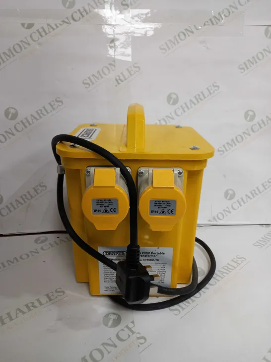 DRAPER 3.3K VA 230V TO 110V PORTABLE SITE TRANSFORMER 