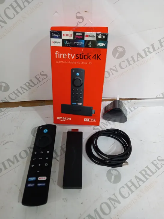 AMAZON FIRE TV STICK 4K BLACK 