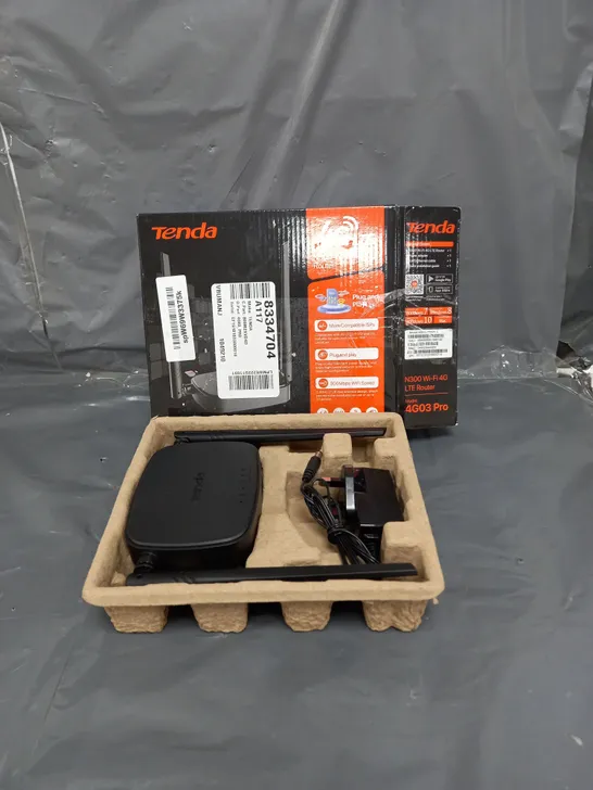 BOXED TENDA 4G LTE N300 WIFI 4G LTE ROUTER