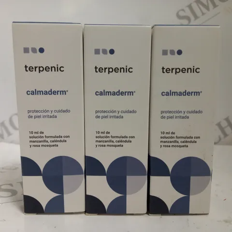 BOX OF 3 X 10ML TERPENIC MEDICAL CALMADERM OIL  