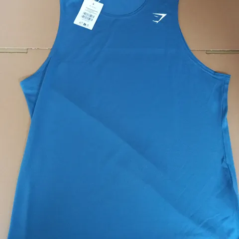 GYMSHARK ARRIVAL TANK IN TEAL - XL