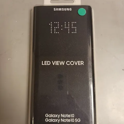 BOXED SAMSUNG GALAXY NOTE 10 LED VIEW COVER 