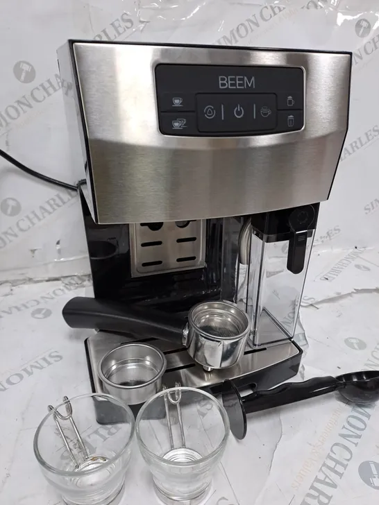 BOXED BEEM ESPRESSO-CLASSICO ESPRESSO PORTAFILTER MACHINE