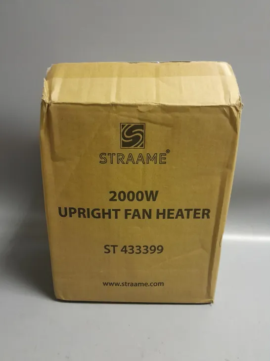 BOXED STRAAME UPRIGHT FAN HEATER ST 433399