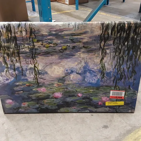 WRAPPED CANVAS PAINTING - LILY POND VOL.11 BY CLAUDE MONET (1 ITEM)