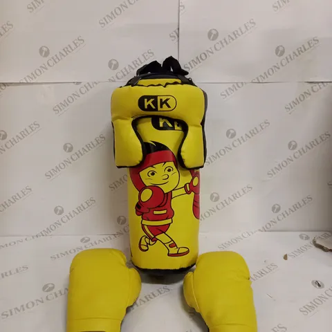 KK KIDS BOXING SET IN YELLOW 