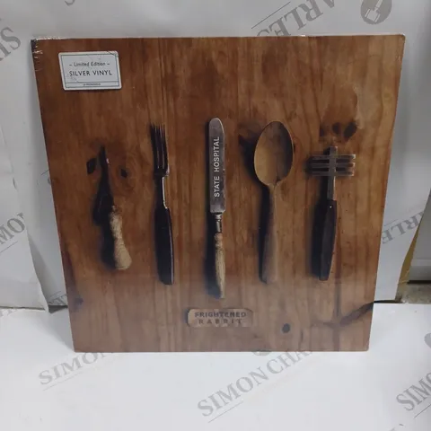 BOXED SEALED FRIGHTENED RABBIT LIMITED EDITION SILVER VINYL 