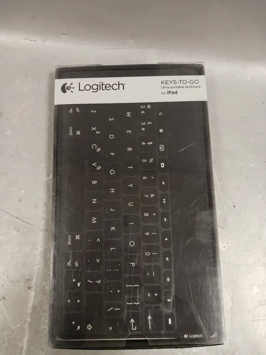 BOXED LOGITECH KEYS-TO-GO PORTABLE KEYBOARD FOR IPAD  