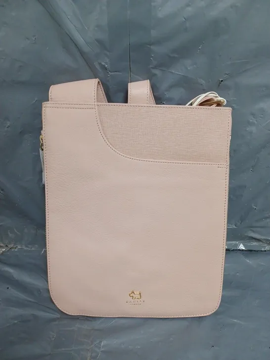 RADLEY LONDON MEDIUM POCKET CROSSBODY BAG IN LIGHT PINK