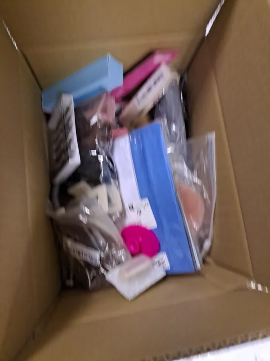 BOX OF APPROXIMATLY 20 ASSORTED ITEMS TO INCLUDE BYOMA, REVOLUTION, SHEGLAM ETC