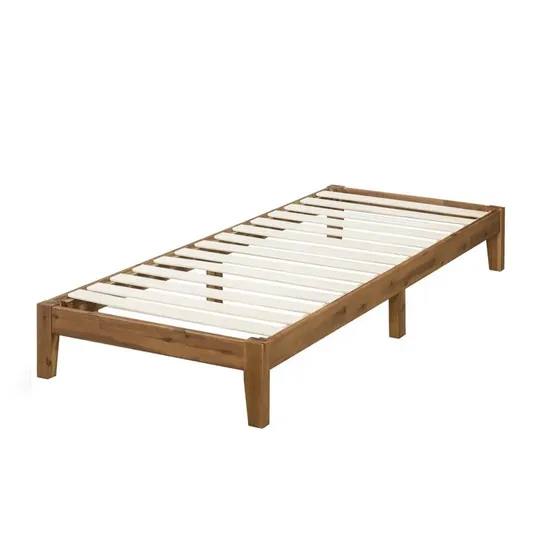 BOXED MIRRABELLA DELUXE SOLID WOOD BED FRAME SINGLE (1 BOX)