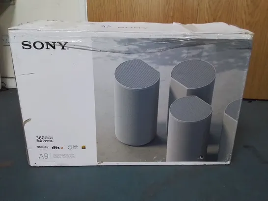 BOXED SONY A9 HOME THEATRE SYSTEM