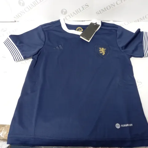 ADIDAS SCOTLAND 150 YEARS FOOTBALL SHIRT - UK 18