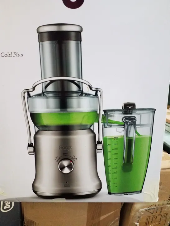 BOXED SAGE NUTRI JUICER COLD PLUS