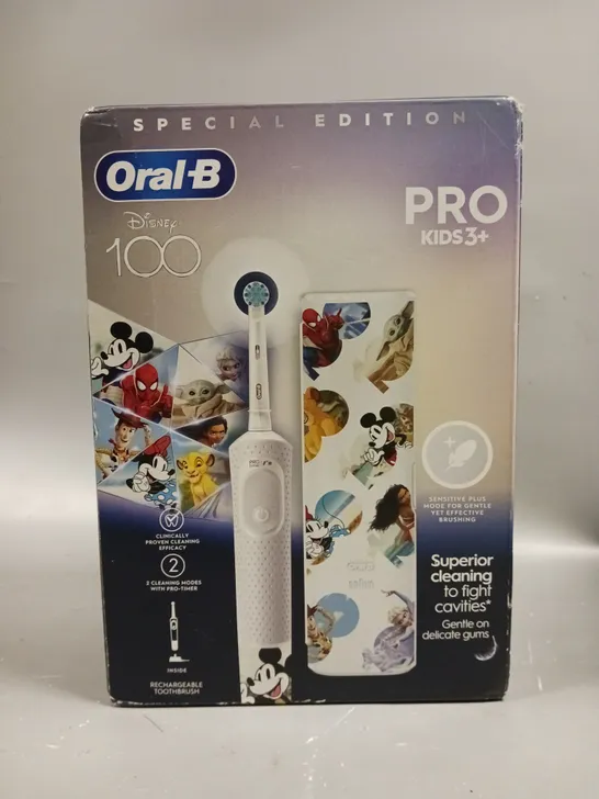 SEALED ORAL-B PRO KIDS3+ ELECTRIC TOOTHBRUSH 