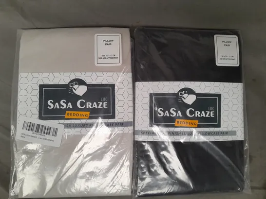 BOX OF APPROXIMATELY 15 ASSORTED SASA CRAZE BEDDING ITEMS IN VARIOUS STYLES AND COLOURS