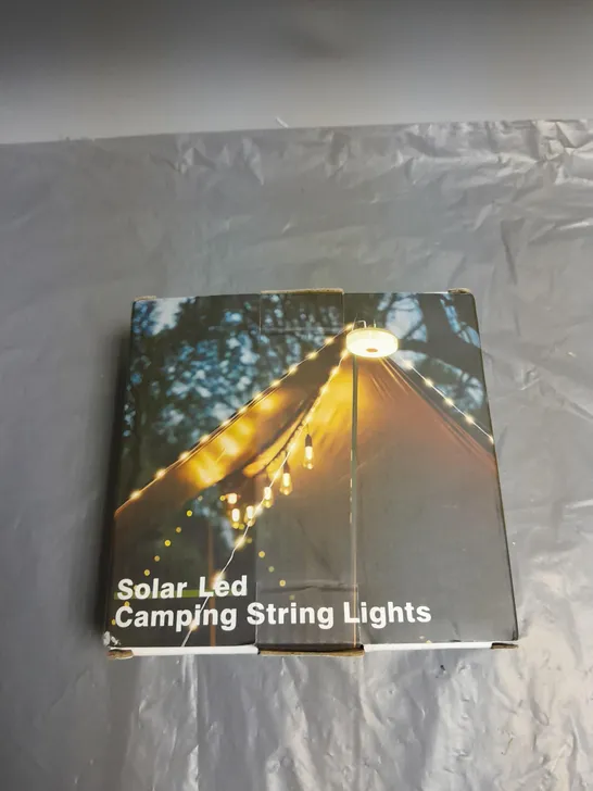 BOXED SOLAR LED CAMPING STRING LIGHTS