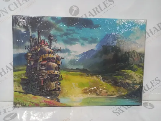 STUDIO GHIBLI'S HOWL'S MOVING CASTLE CANVAS PAINTING