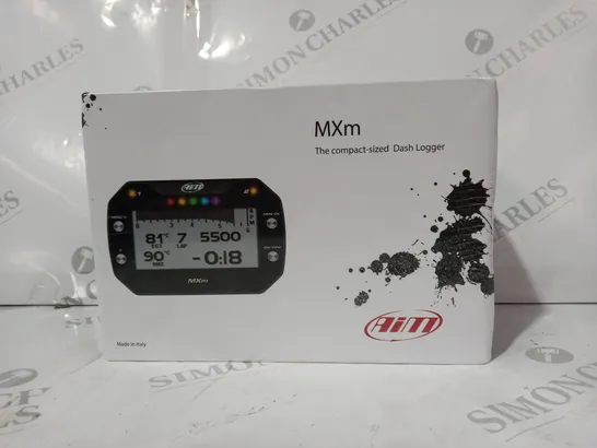 BOXED AIM MXM COMPACT-SIZED DASH LOGGER