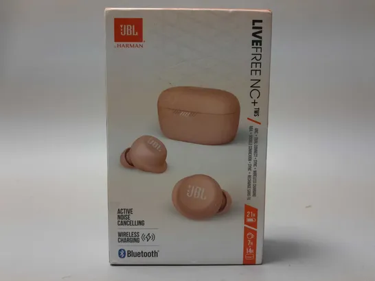 BOXED JBL LIVEFREE NC+ ACTIVE NOISE CANCELLING EARBUDS