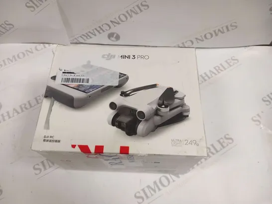 BOXED DJI MINI 3 PRO RC WITH SCREEN ULTRA LIGHT 249G RRP £859