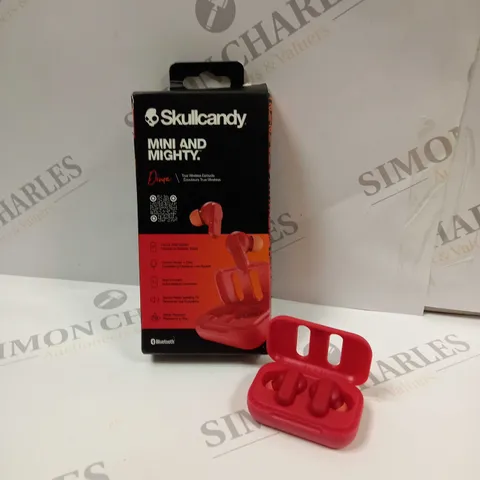 BOXED SKULLCANDY MINI AND MIGHTY DIME TRUE WIRELESS EARPHONES 