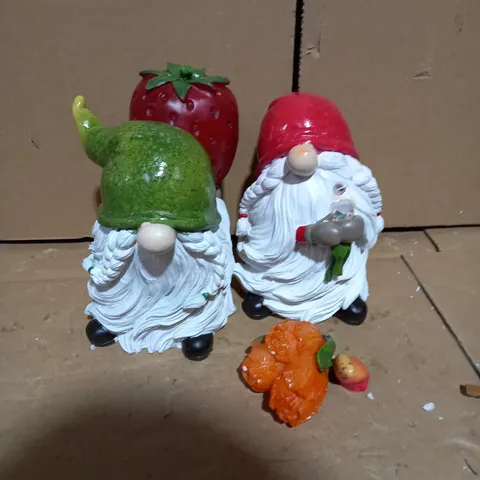 HOME2GARDEN SET OF 2 LED CARRYING GNOMES