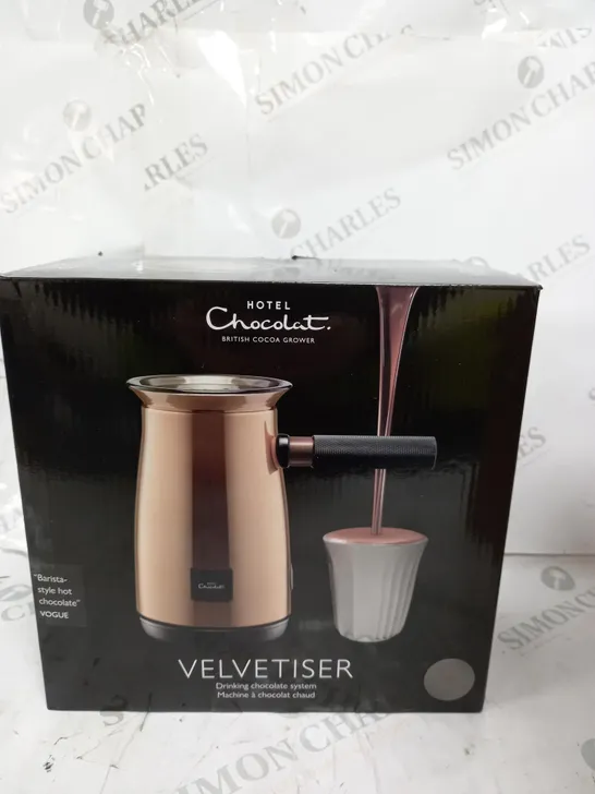 HOTEL CHOCOLAT FELVETISER DRINKING CHOCOLATE MACHINE GREY RRP £124.99