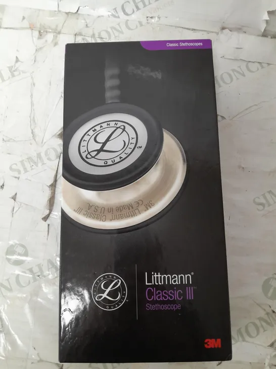 BOXED LITTMANN CLASSIC 3 STETHOSCOPE 