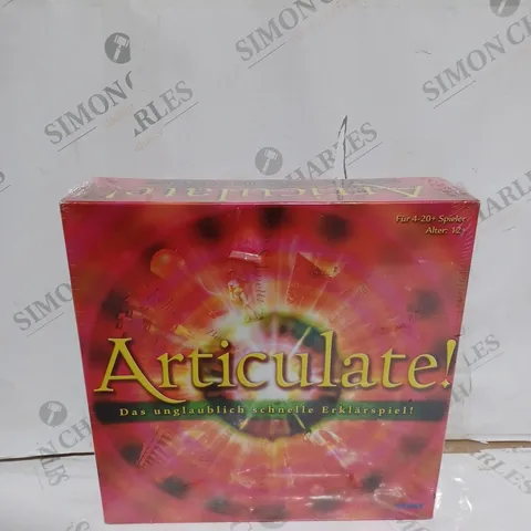BOXED AND SEALED ARTICULATE BOARD GAME 