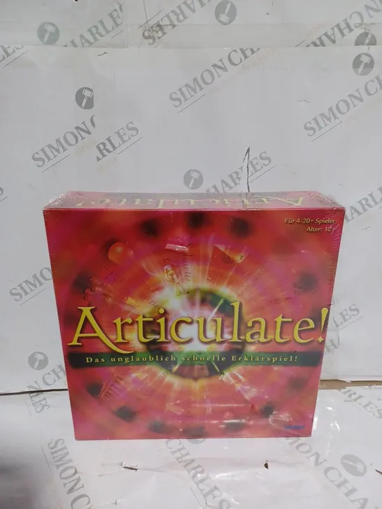 BOXED AND SEALED ARTICULATE BOARD GAME 