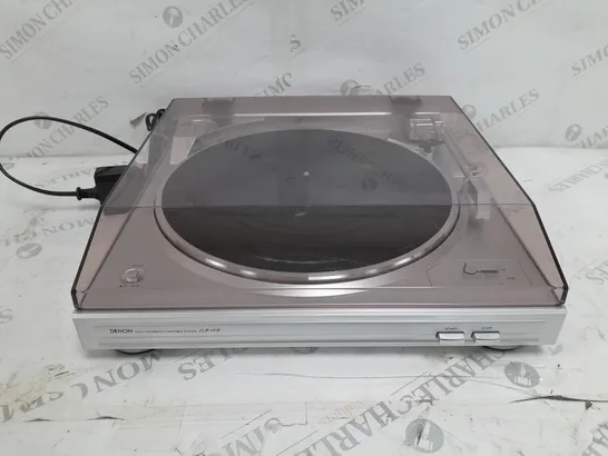 BOXED DENON DP-29F TURNTABLE