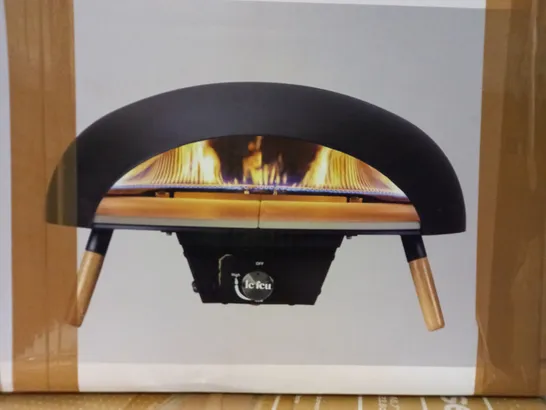 BOXED LE FEU TURTLE 2.0 PIZZA OVEN - COLLECTION ONLY