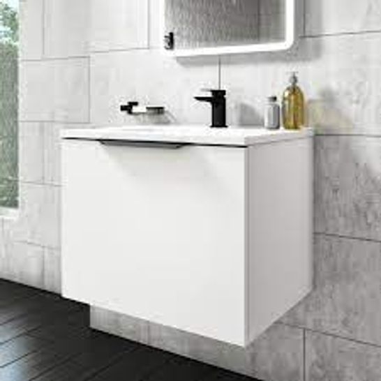 BOXED BRAND NEW SION MATT WHITE 900MM VANITY UNIT 