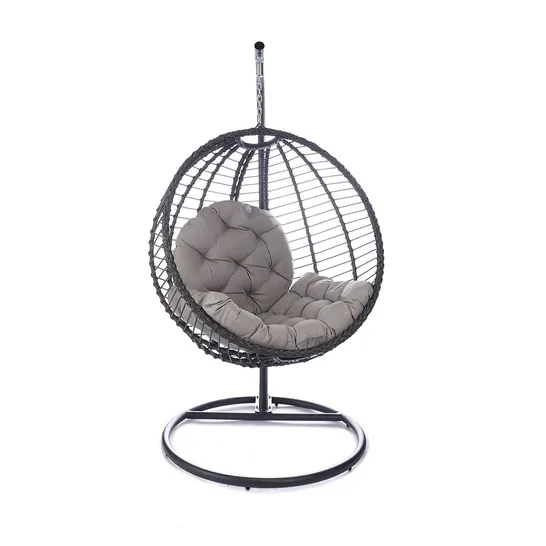 INNOVATORS ROUND IBIZA HANGING CHAIR, WHITE [COLLECTION ONLY]