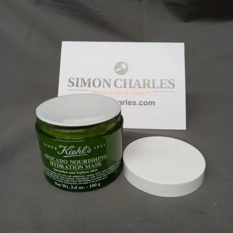 SEALED KIEHL'S AVOCADO NOURISHING HYDRATION MASK 100G