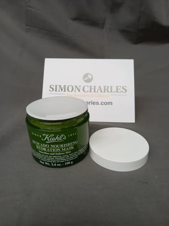 SEALED KIEHL'S AVOCADO NOURISHING HYDRATION MASK 100G