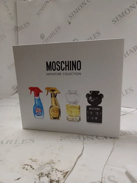 MOSCHINO MINIATURE FRAGRANCE COLLECTION  RRP £24.86